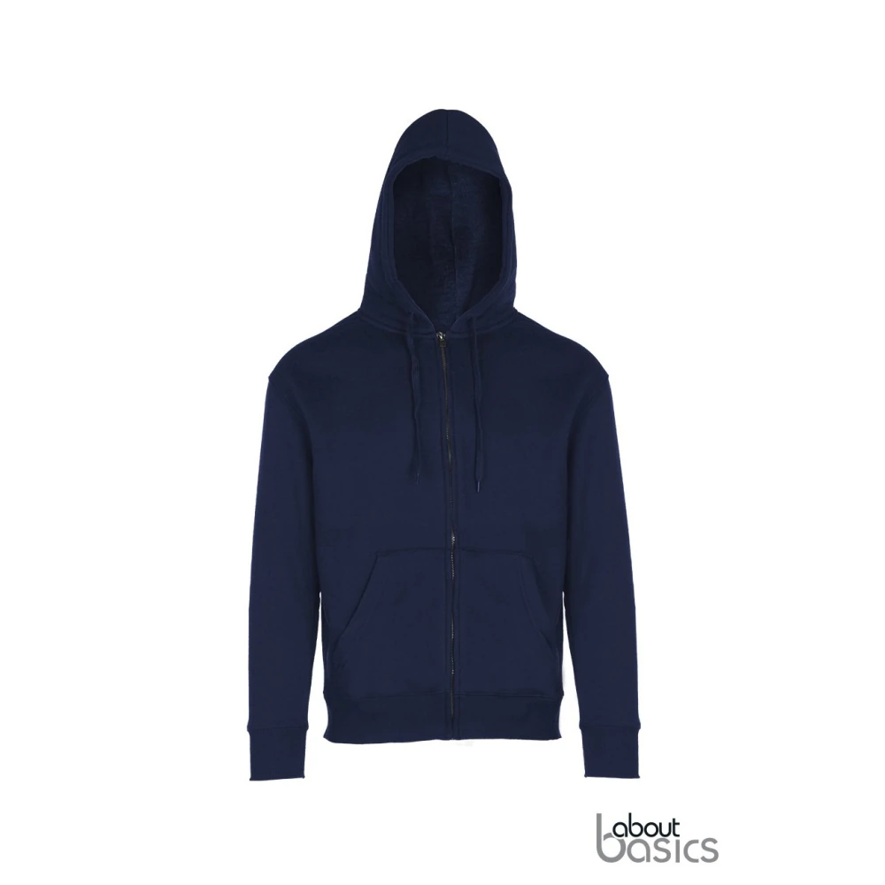 Φωτογραφία Dust - Unisex ζακέτα φούτερ με κουκούλα σε χρώμα French Navy