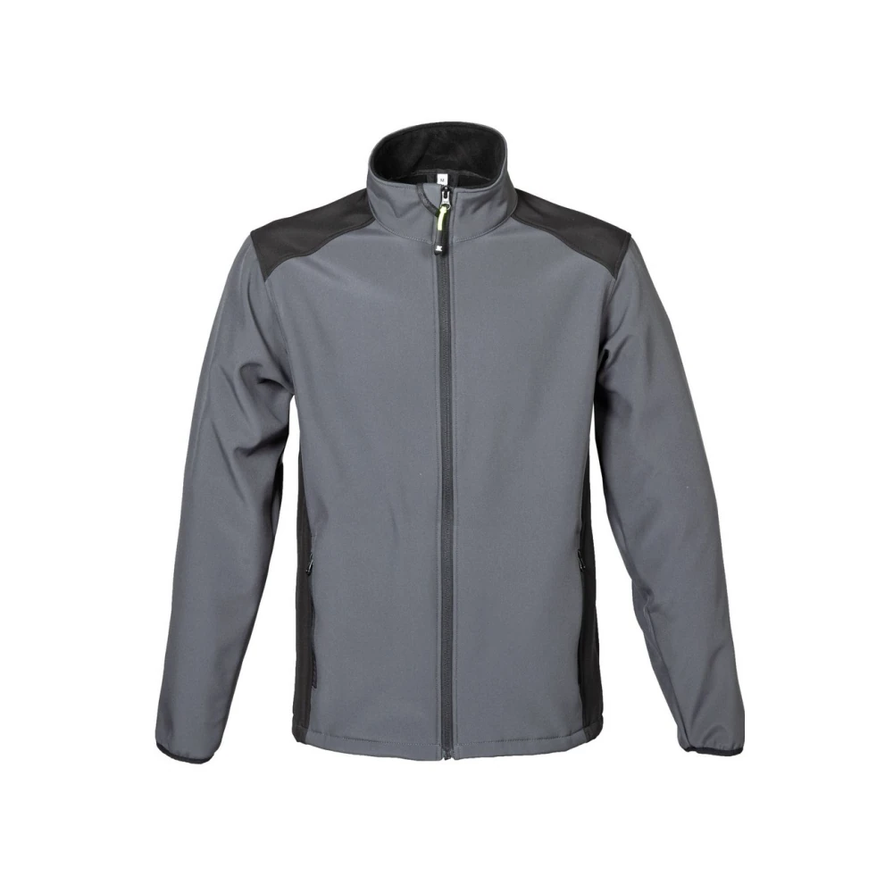 Φωτογραφία από Garda - Δίχρωμο τζάκετ softshell 2 στρώσεων σε χρώμα Grey-Black