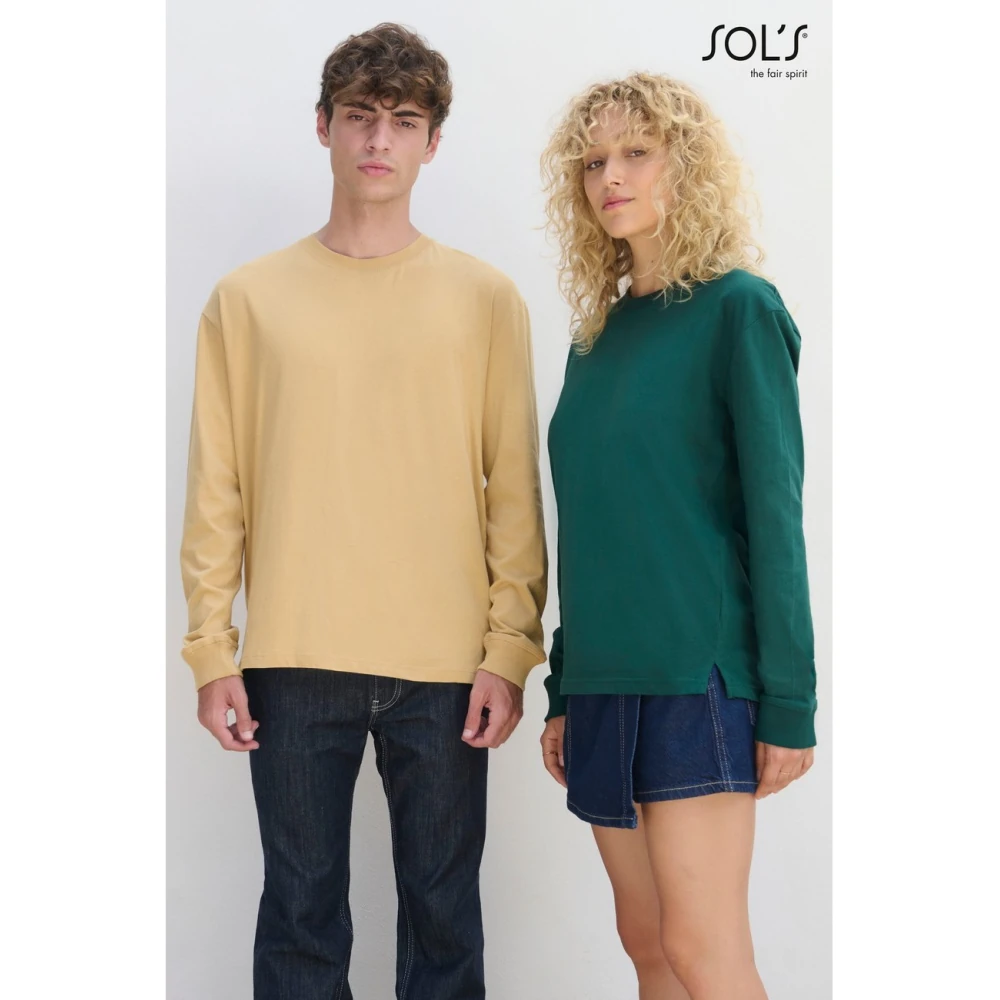 Φωτογραφία από Pioneer LSL 3-4XL - Μακρυμάνικο οργανικό T-shirt σε χρώμα Green Empire