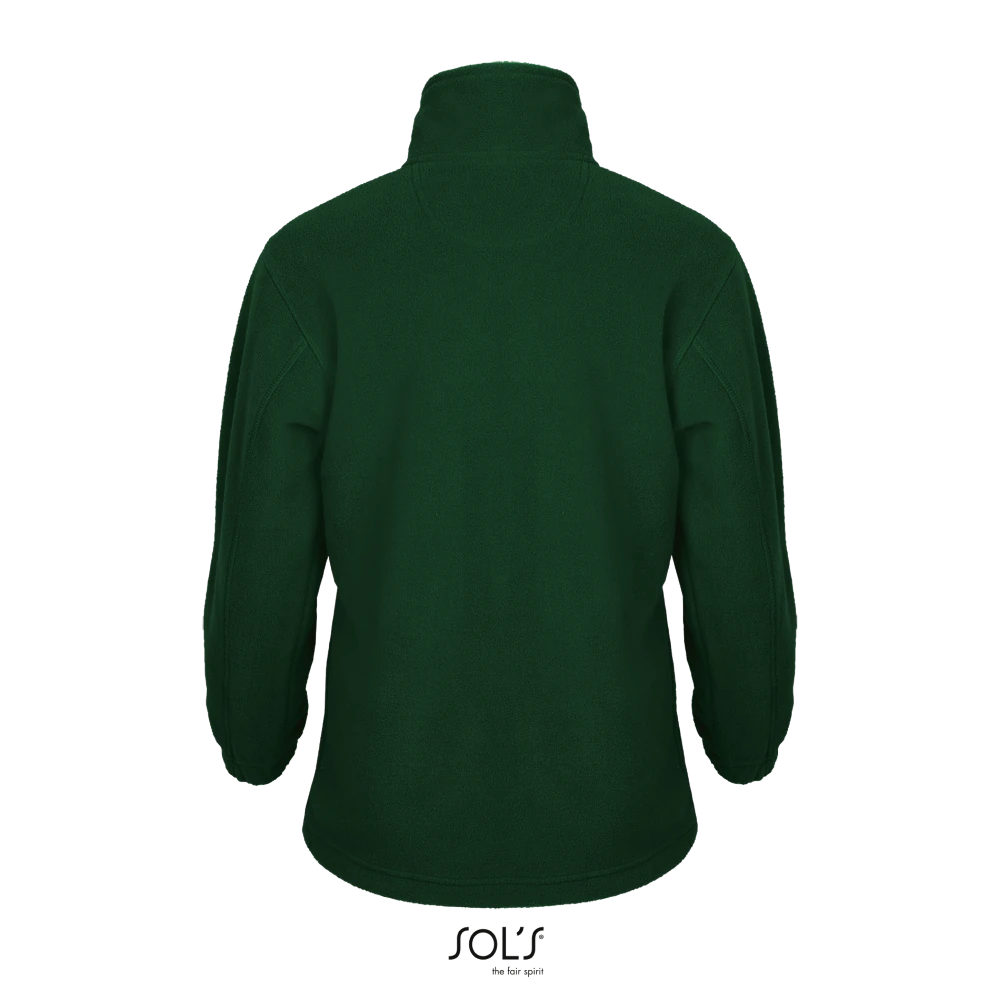 Φωτογραφία από πίσω από North Kids - Παιδική ζακέτα fleece σε χρώμα Fir Green