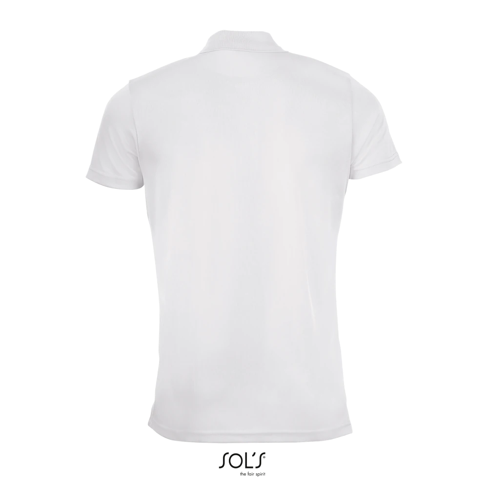 Φωτογραφία από πίσω από Performer Men Λευκό 3XL - Ανδρικό αθλητικό πόλο σε χρώμα White