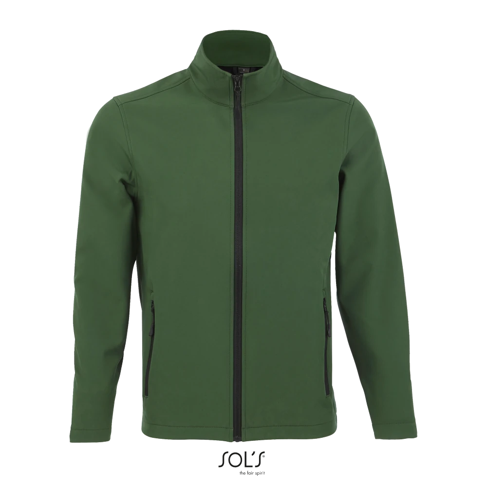 Φωτογραφία από μπροστά από Race Men 3XL - Ανδρικό softshell σε χρώμα Bottle Green