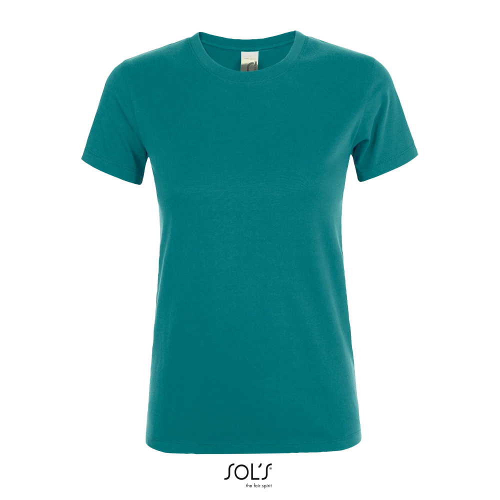 Φωτογραφία από μπροστά από Regent Women - Γυναικείο T-shirt σε χρώμα Duck Blue