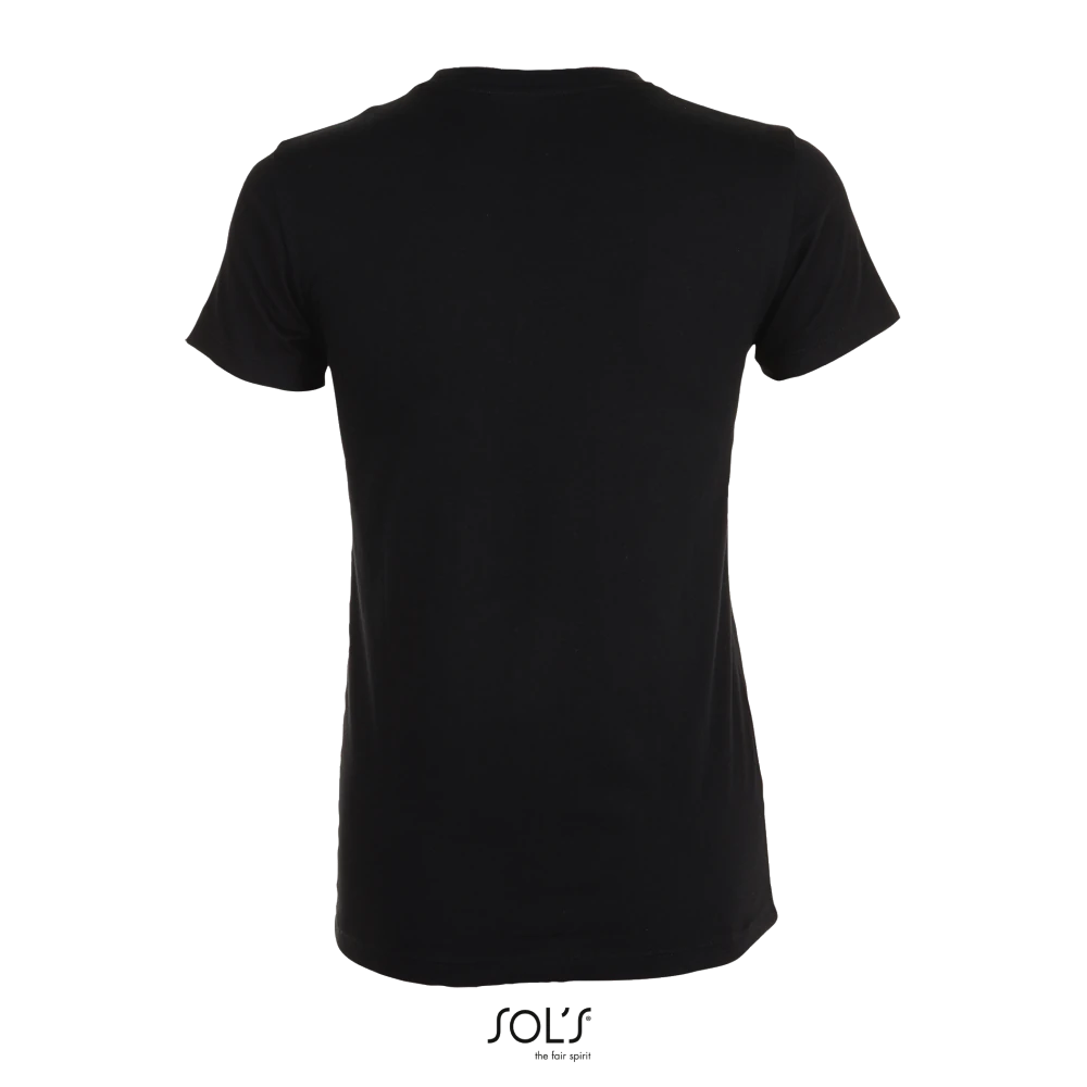 Φωτογραφία από πίσω από Regent Women 3XL - Γυναικείο T-shirt σε χρώμα Deep Black