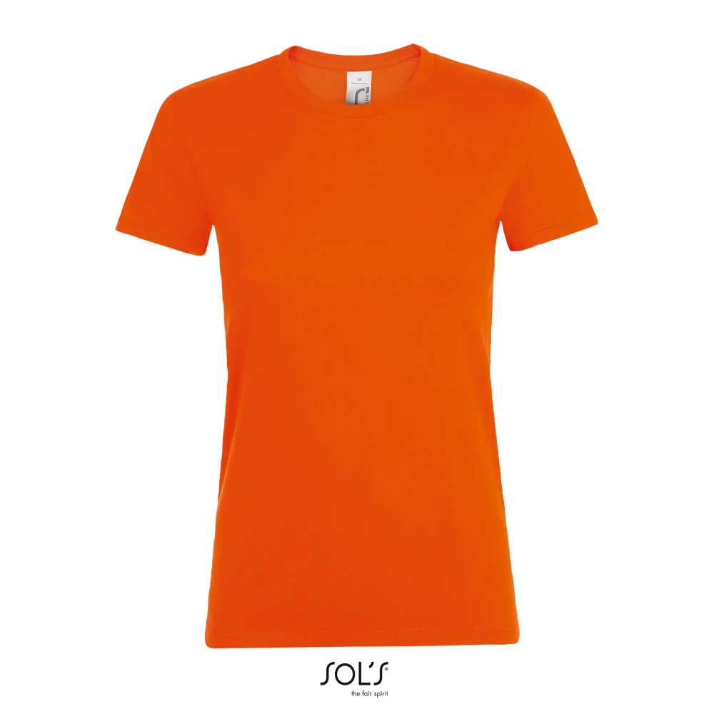 Φωτογραφία από μπροστά από Regent Women 3XL - Γυναικείο T-shirt σε χρώμα Orange
