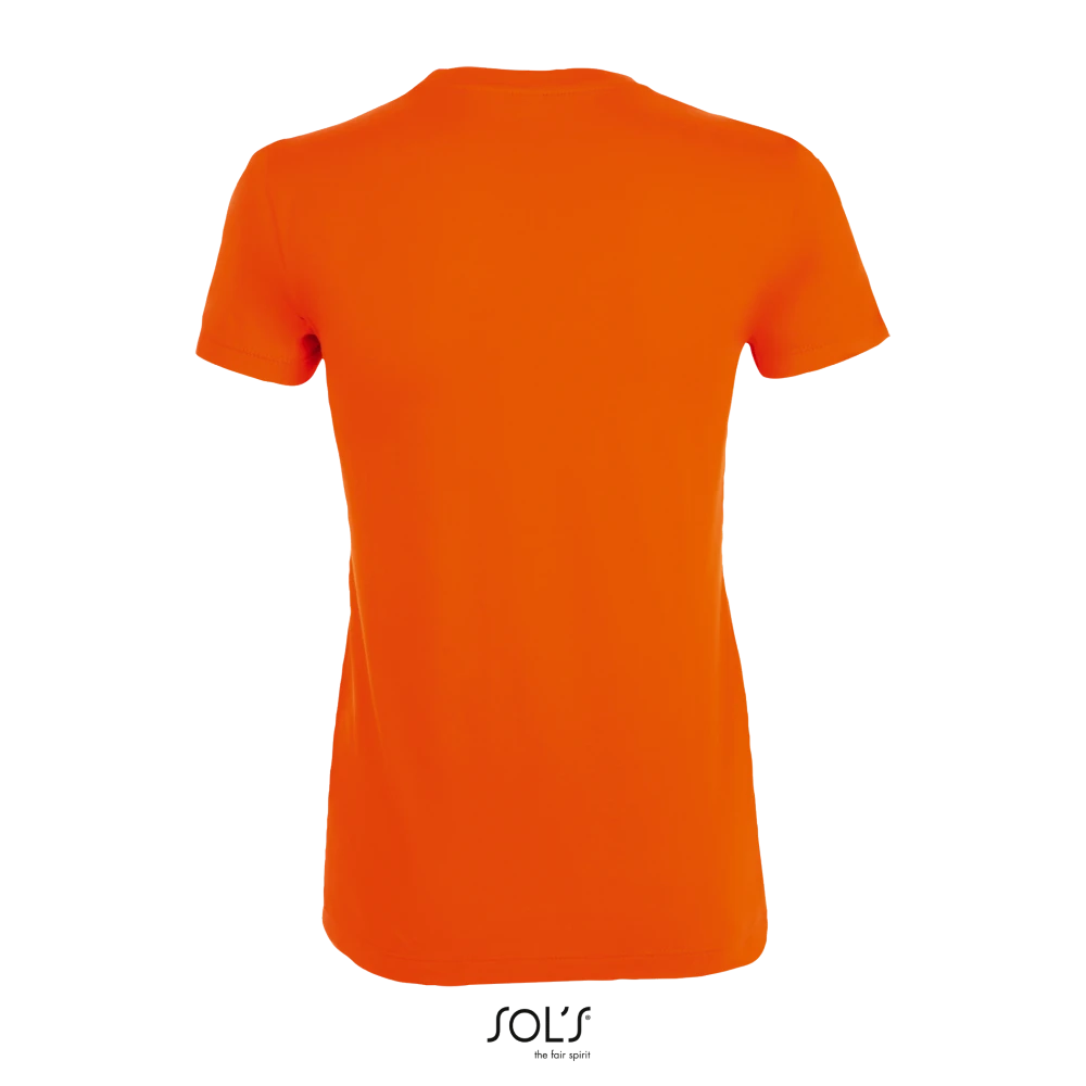 Φωτογραφία από πίσω από Regent Women 3XL - Γυναικείο T-shirt σε χρώμα Orange
