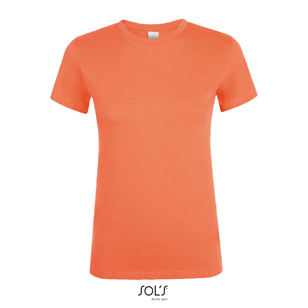 Φωτογραφία από μπροστά από Regent Women - Γυναικείο T-shirt σε χρώμα Apricot