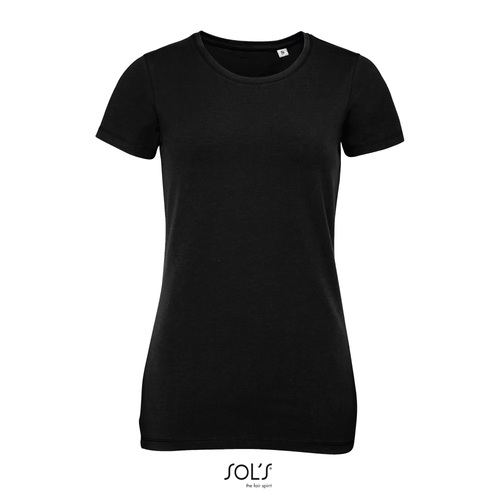 Φωτογραφία από μπροστά από Millenium Women - Γυναικείο T-shirt σε χρώμα Black