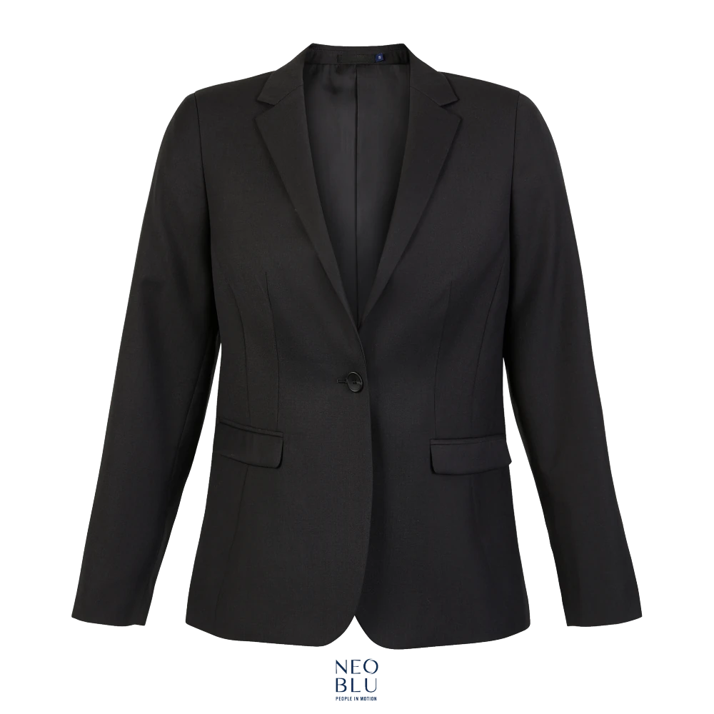 Φωτογραφία από μπροστά από Marius Women - Γυναικείο σακάκι κοστουμιού σε χρώμα Anthracite Melanged