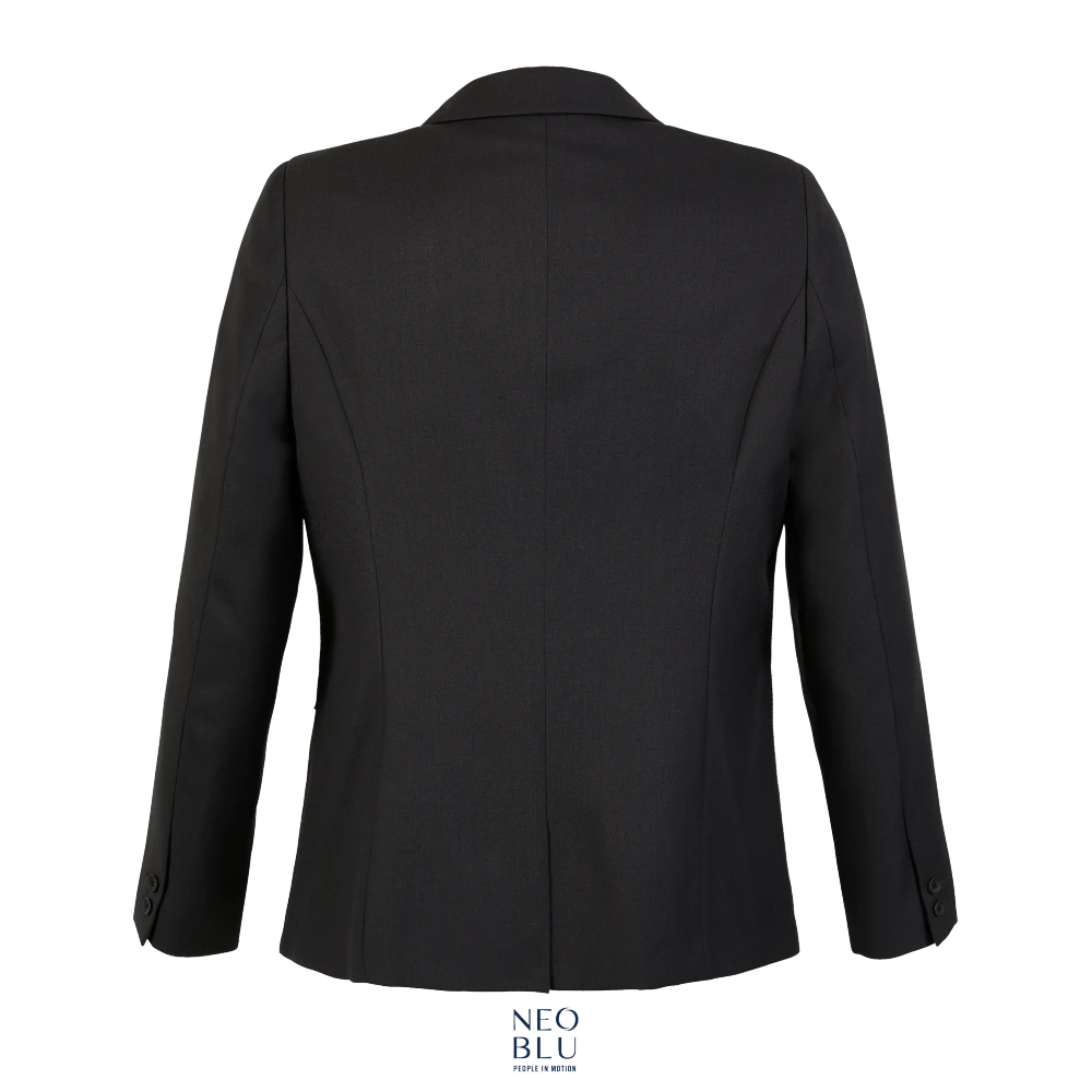 Φωτογραφία από πίσω από Marius Women - Γυναικείο σακάκι κοστουμιού σε χρώμα Anthracite Melanged