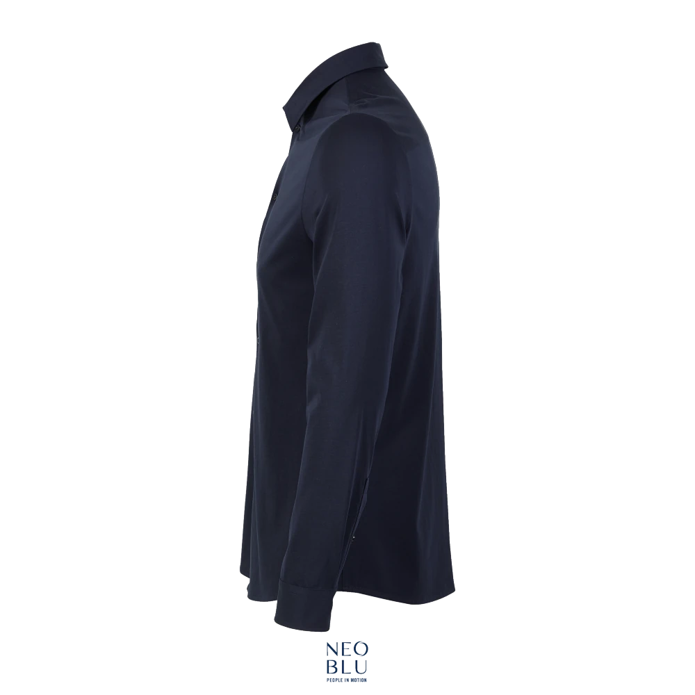 Φωτογραφία προφίλ από Balthazar Men 3-4XL - Ανδρικό Μερσεριζέ Πουκάμισο σε χρώμα Night