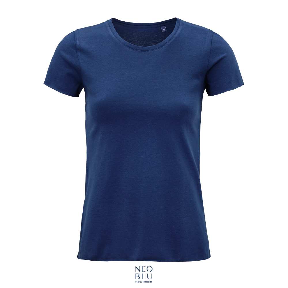 Φωτογραφία από μπροστά από Leonard Women 3XL - Γυναικείο T-shirt σε χρώμα Deep Blue