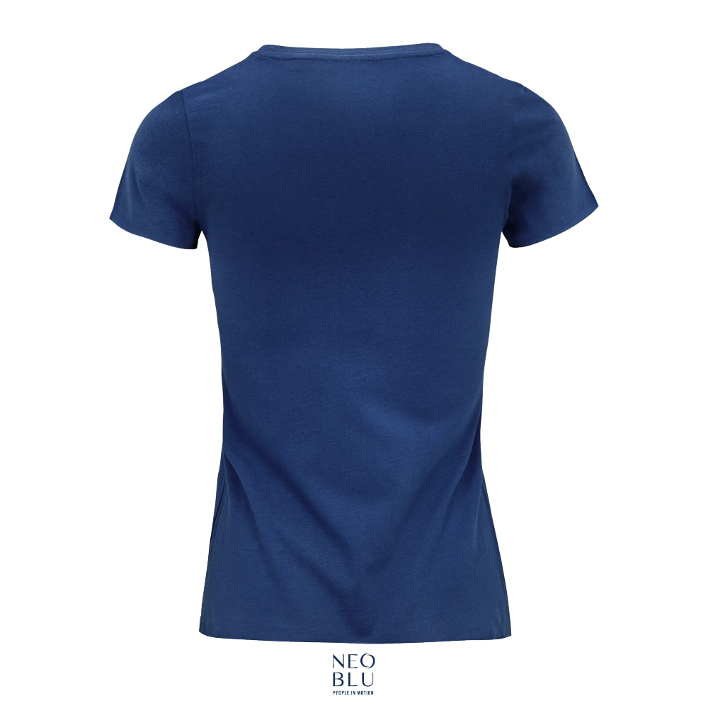 Φωτογραφία από πίσω από Leonard Women 3XL - Γυναικείο T-shirt σε χρώμα Deep Blue