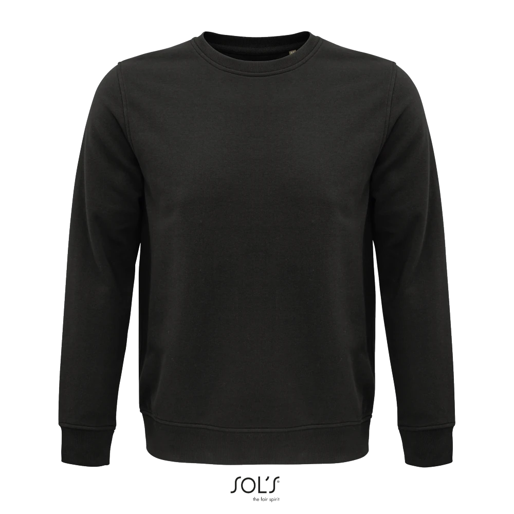 Φωτογραφία από μπροστά από Comet 4XL - Unisex φούτερ σε χρώμα Deep Charcoal Grey