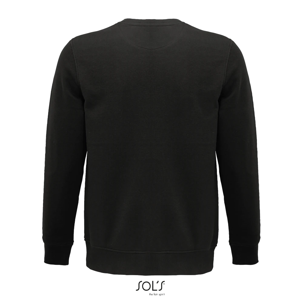 Φωτογραφία από πίσω από Comet 4XL - Unisex φούτερ σε χρώμα Deep Charcoal Grey