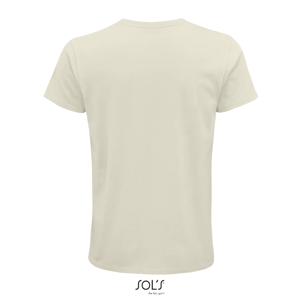 Φωτογραφία από πίσω από Crusader Men 3XL - Ανδρικό οργανικό T-shirt σε χρώμα Natural