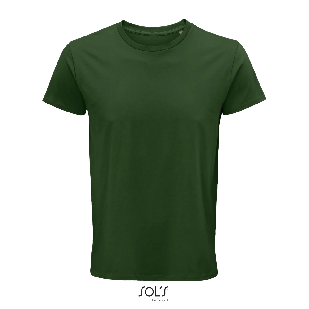 Φωτογραφία από μπροστά από Crusader Men 4-5XL - Ανδρικό οργανικό T-shirt σε χρώμα Bottle Green