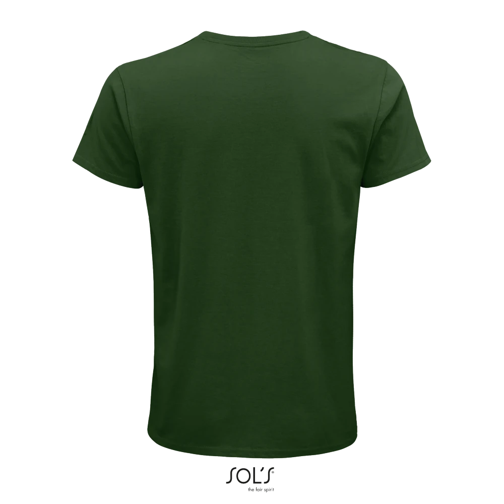 Φωτογραφία από πίσω από Crusader Men 4-5XL - Ανδρικό οργανικό T-shirt σε χρώμα Bottle Green