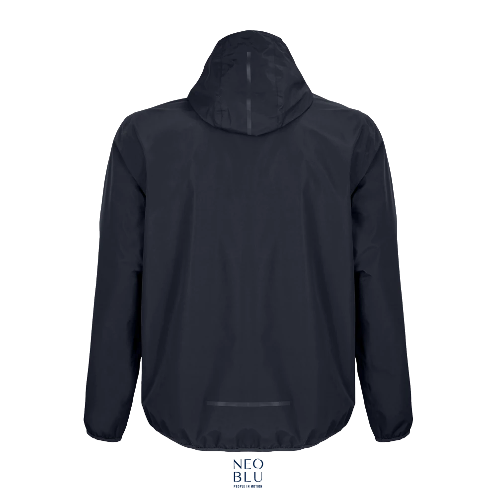 Φωτογραφία από πίσω από Andrea 3XL - Unisex αντιανεμικό και αδιάβροχο σε χρώμα Night