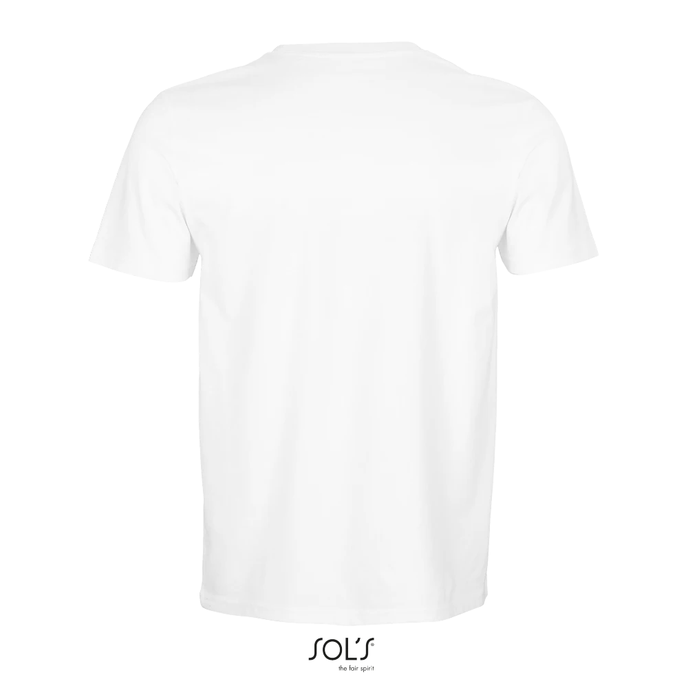 Φωτογραφία από πίσω από Odyssey 3XL - Unisex ανακυκλωμένο T-shirt σε χρώμα White Recycled