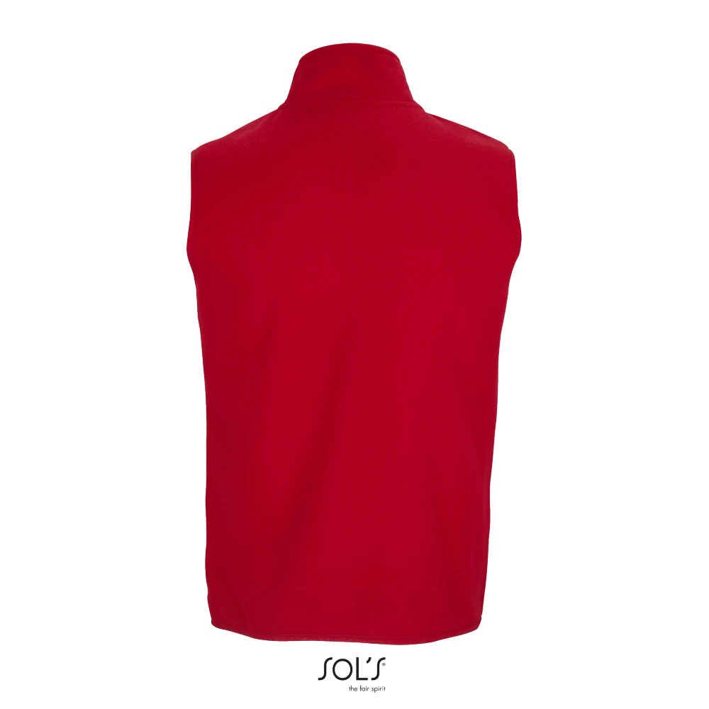 Φωτογραφία από πίσω από Factor BW 4-5XL - Unisex γιλέκο fleece σε χρώμα Red