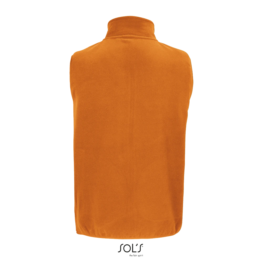 Φωτογραφία από πίσω από Factor BW 4-5XL - Unisex γιλέκο fleece σε χρώμα Orange