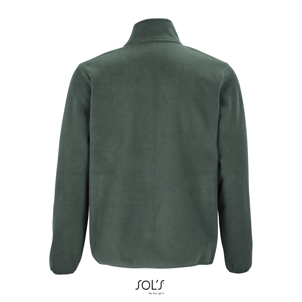 Φωτογραφία από πίσω από Factor Men 5XL - Ανδρική ζακέτα fleece σε χρώμα Forest Green