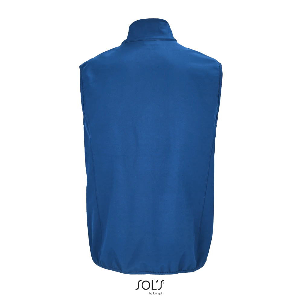 Φωτογραφία από πίσω από Falcon BW Men 4XL - Ανδρικό softshell γιλέκο σε χρώμα Royal Blue