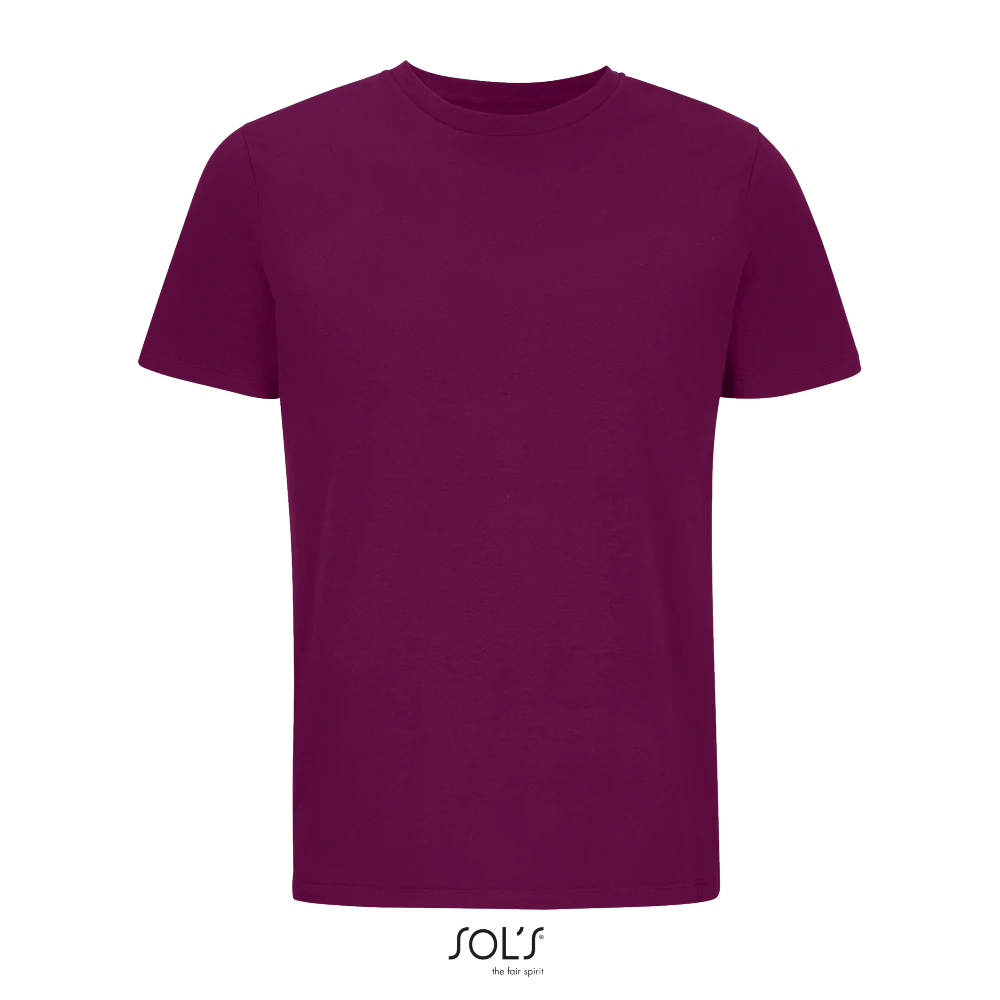 Φωτογραφία από μπροστά από Legend 3XL - Unisex οργανικό T-shirt σε χρώμα Astral Purple