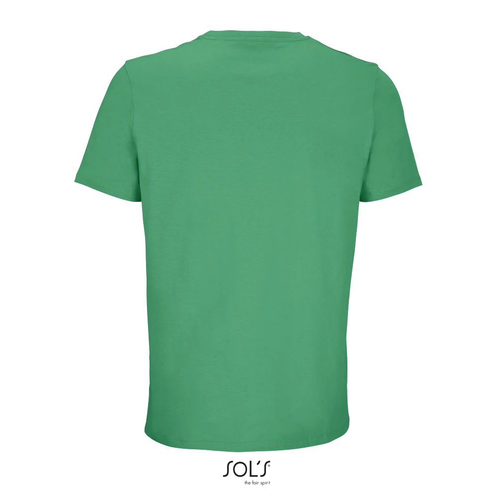 Φωτογραφία από πίσω από Legend 3XL - Unisex οργανικό T-shirt σε χρώμα Spring Green