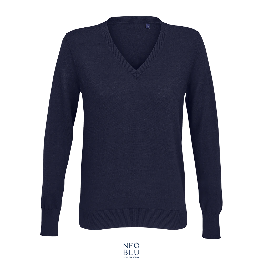 Φωτογραφία από μπροστά από Sullivan Women 3XL - Γυναικείο πουλόβερ με λαιμόκοψη
