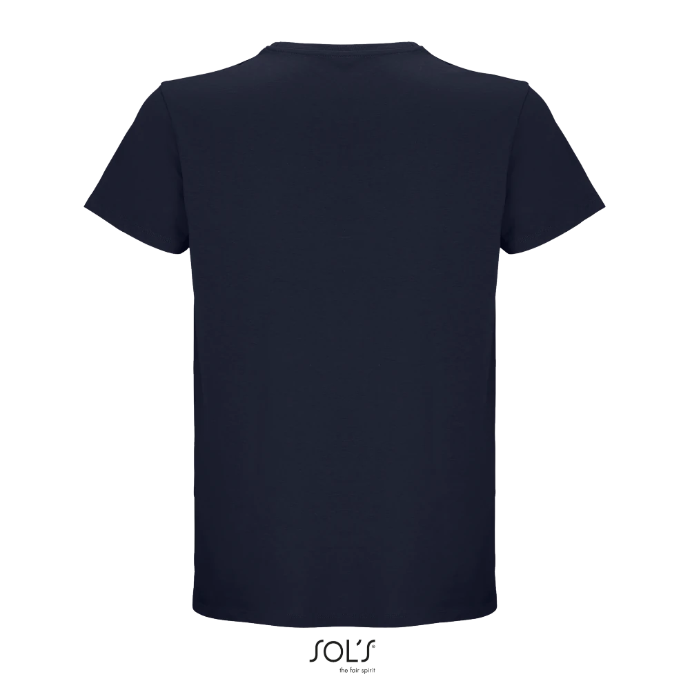 Φωτογραφία από πίσω από Re Crusader 4XL - Unisex eco-friendly T-shirt σε χρώμα French Navy