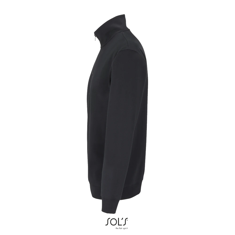 Φωτογραφία προφίλ από Conrad 4XL - Unisex μπλούζα φούτερ με φερμουάρ σε χρώμα Black