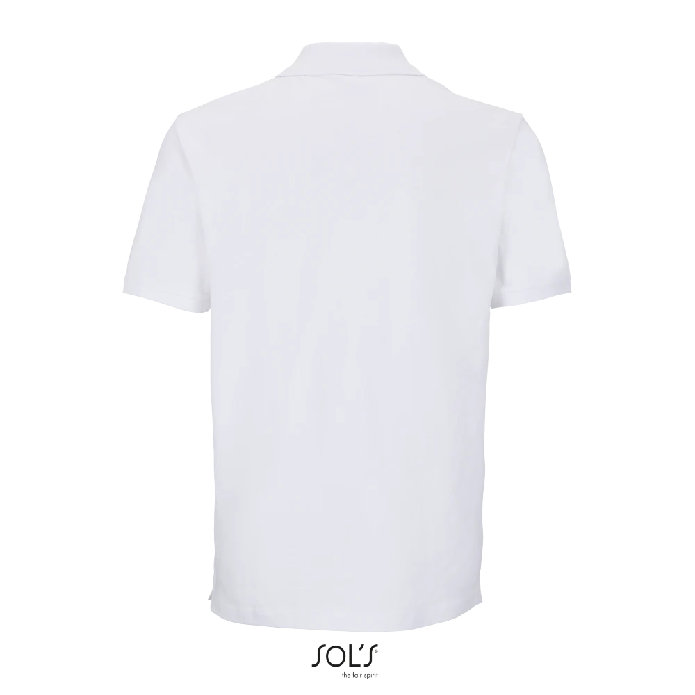 Φωτογραφία από πίσω από Pegase Λευκό 4XL - Unisex οργανικό πόλο πικέ σε χρώμα White