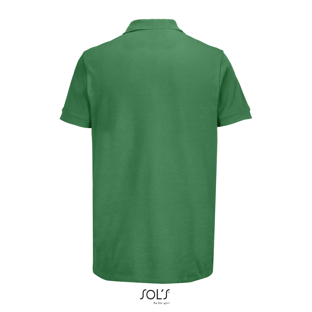 Φωτογραφία από πίσω από Pacific - Unisex πόλο πικέ σε χρώμα Kelly Green