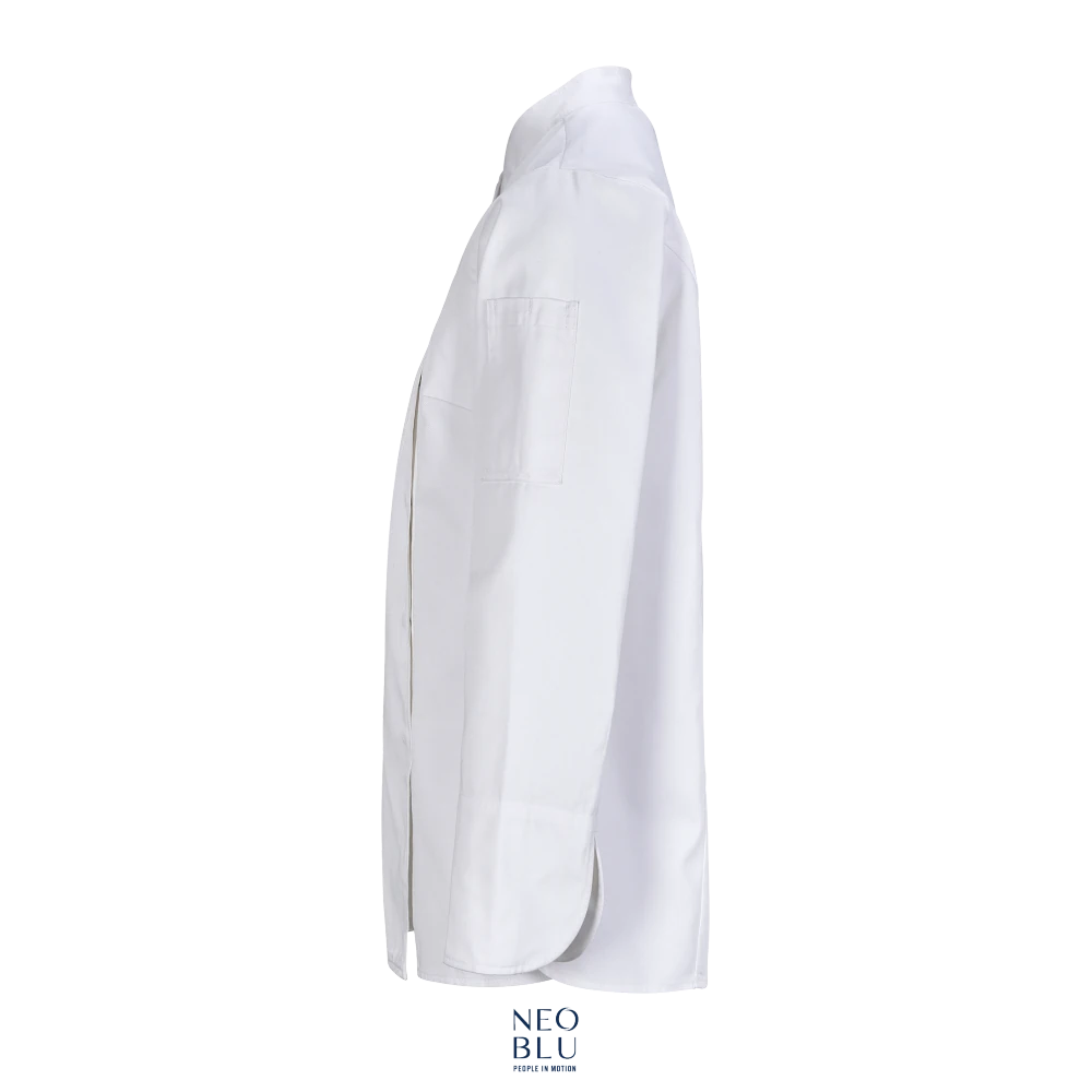 Φωτογραφία προφίλ από Eugenie - Γυναικείο Σακάκι σεφ μακρυμάνικο με τρουκς σε χρώμα White Optic