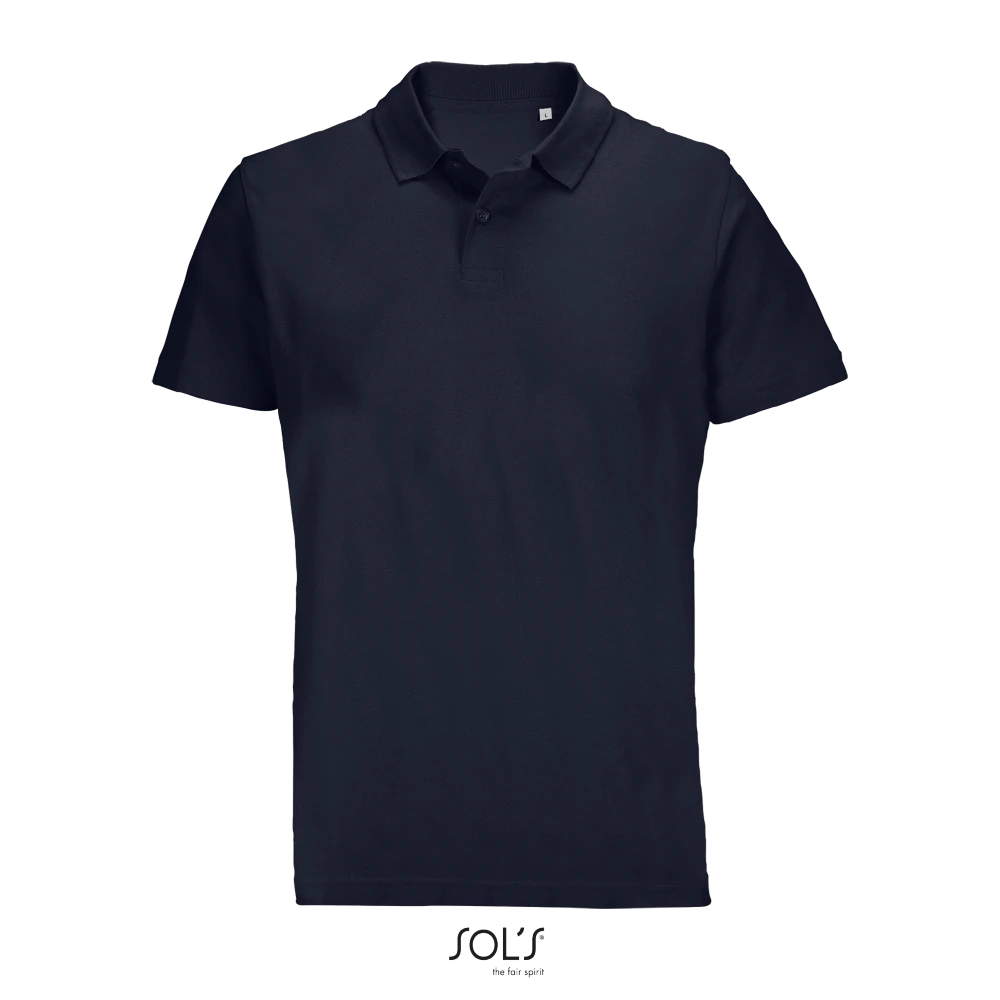 Φωτογραφία από μπροστά από Pulse 4-5XL - Unisex πόλο πικέ σε χρώμα French Navy