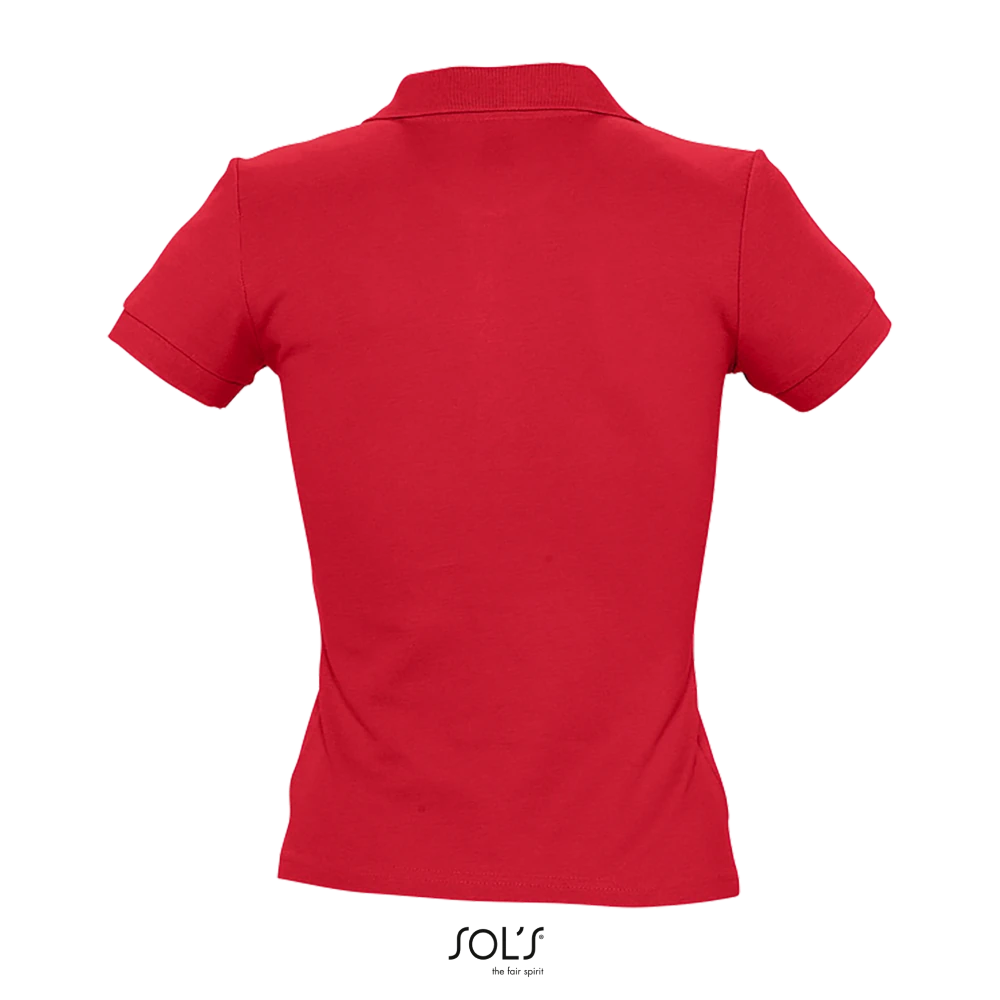 Φωτογραφία από πίσω από People 3XL - Γυναικείο πόλο πικέ σε χρώμα Navy