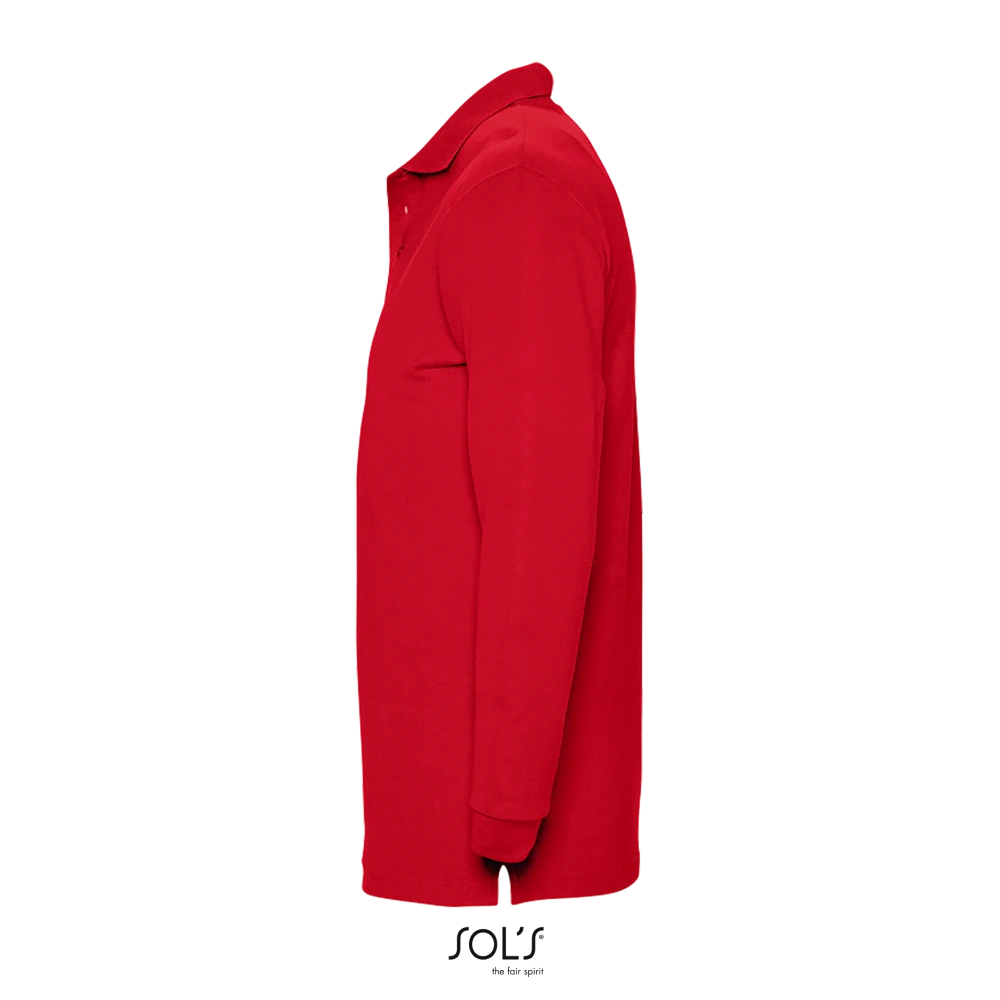 Φωτογραφία προφίλ από Winter II 3XL - Ανδρικό μακρυμάνικο πόλο πικέ σε χρώμα Red