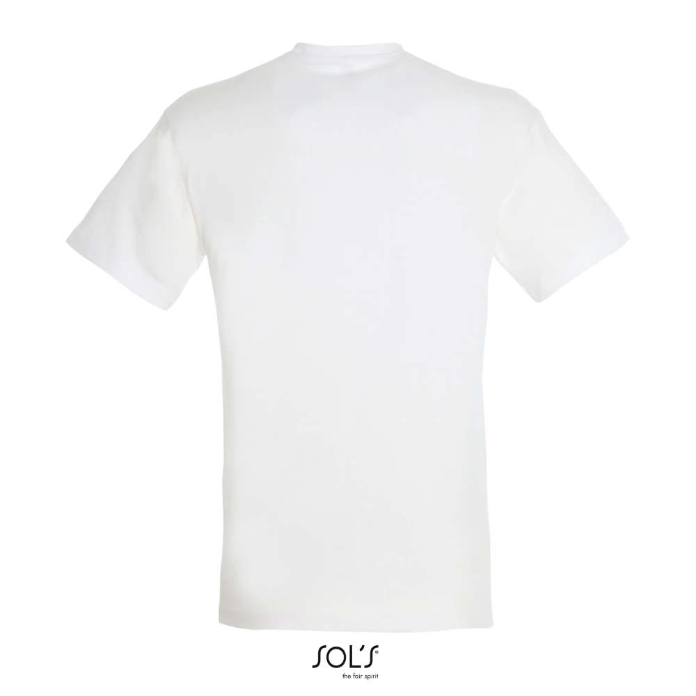 Φωτογραφία από πίσω από Regent Λευκό 4-5XL - Unisex T-shirt σε χρώμα White
