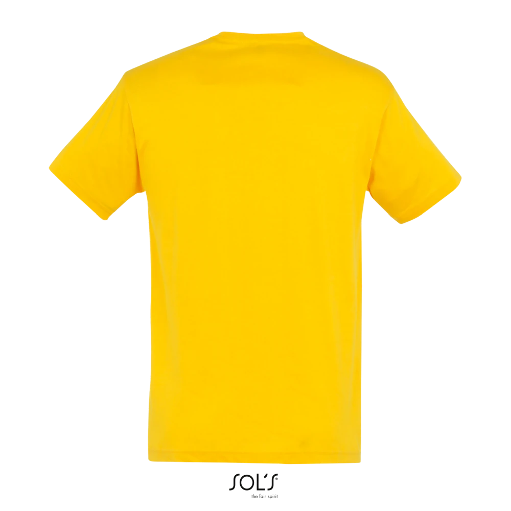 Φωτογραφία από πίσω από Regent 3XL - Unisex T-shirt σε χρώμα Gold