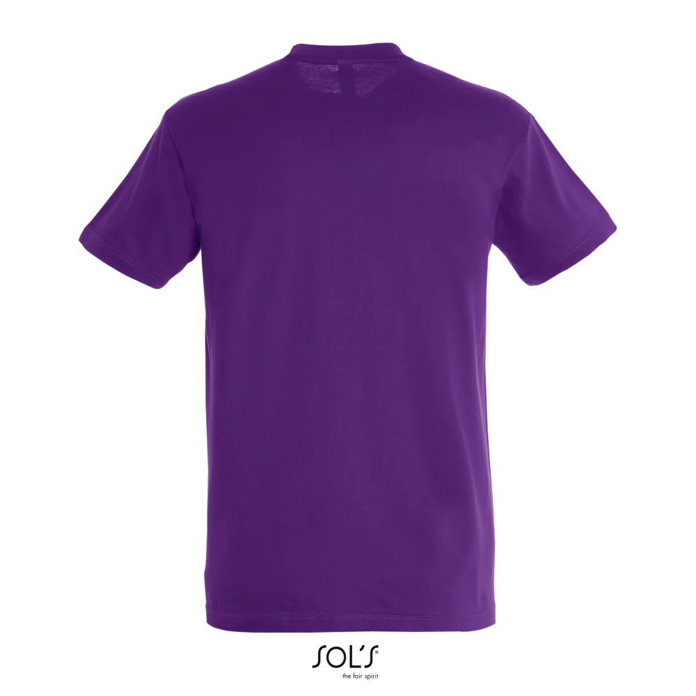 Φωτογραφία από πίσω από Regent 3XL - Unisex T-shirt σε χρώμα Light Purple