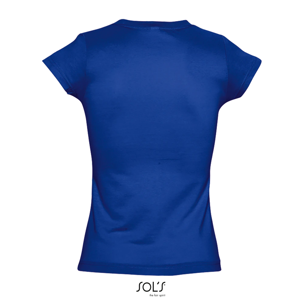 Φωτογραφία από πίσω από Moon 3XL - Γυναικείο T-shirt με λαιμόκοψη