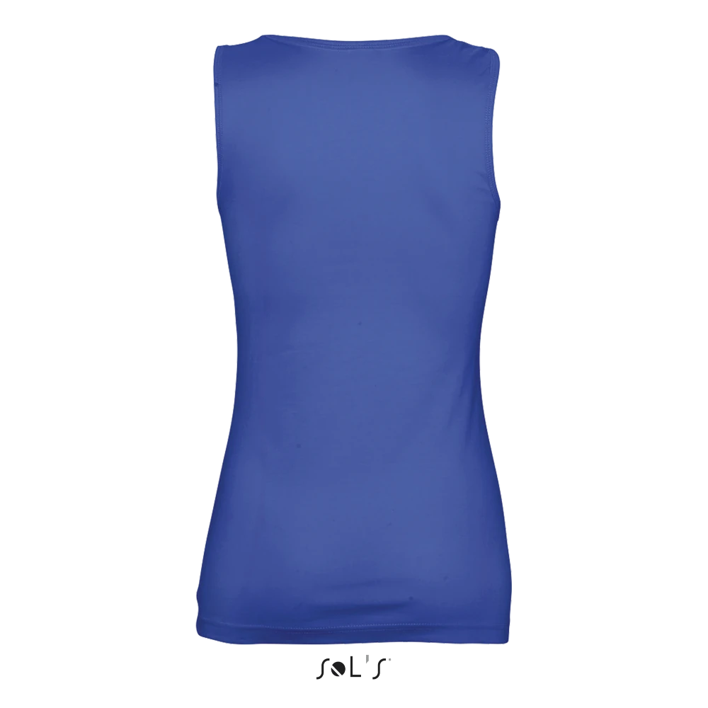 Φωτογραφία από πίσω από Jane - Γυναικείο αμάνικο μπλουζάκι σε χρώμα Royal Blue