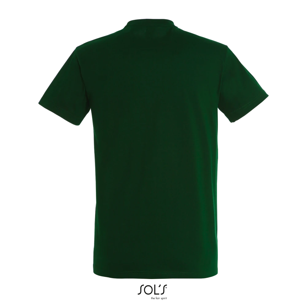 Φωτογραφία από πίσω από Imperial 4-5XL - Ανδρικό T-shirt σε χρώμα Bottle Green