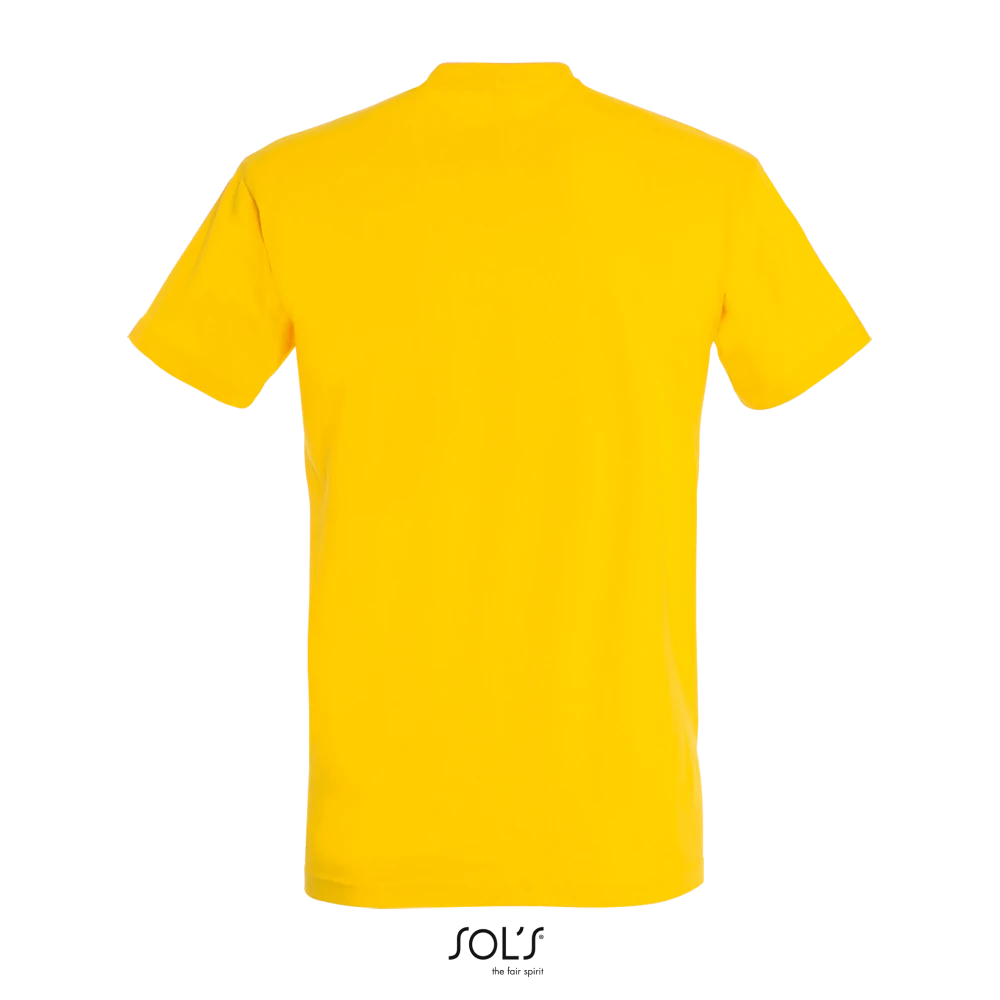 Φωτογραφία από πίσω από Imperial 4-5XL - Ανδρικό T-shirt σε χρώμα Gold