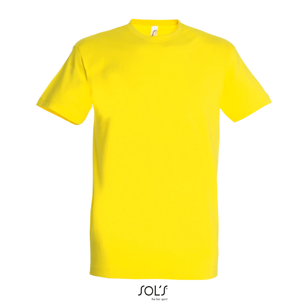 Φωτογραφία από μπροστά από Imperial 3XL - Ανδρικό T-shirt σε χρώμα Lemon