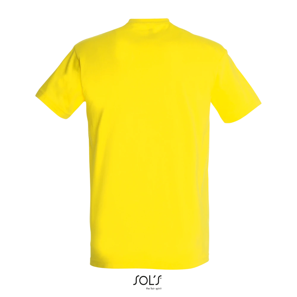 Φωτογραφία από πίσω από Imperial 3XL - Ανδρικό T-shirt σε χρώμα Lemon