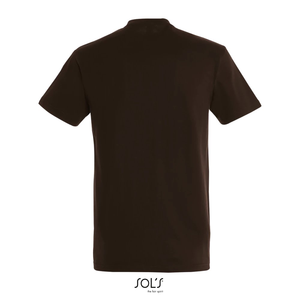 Φωτογραφία από πίσω από Imperial 3XL - Ανδρικό T-shirt σε χρώμα Chocolate