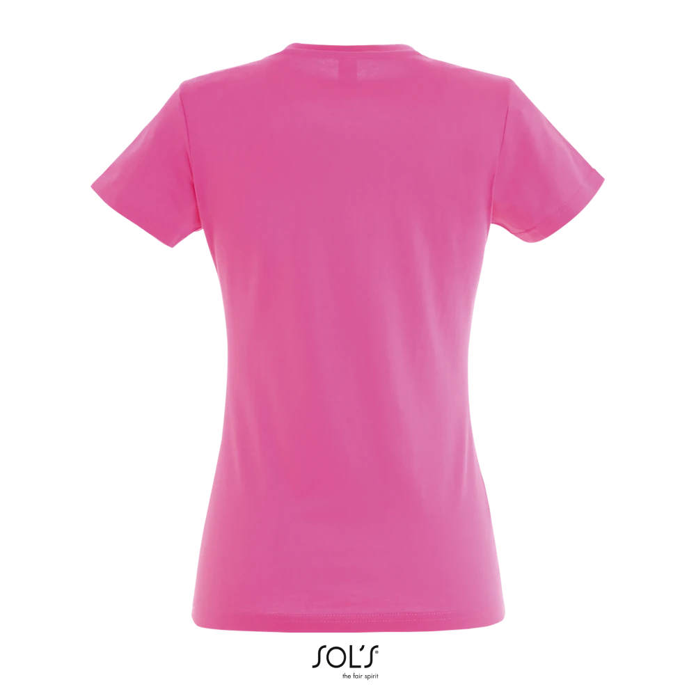 Φωτογραφία από πίσω από Imperial Women - Γυναικείο T-shirt σε χρώμα Orchid Pink